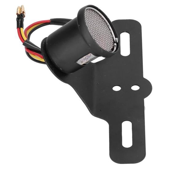 Feu Moto Style Cafe Racer Feu Arrière Moto Tête De Mort Chrome - Feu Stop, Position, Plaque - Pour Suzuki Chopper, Cafe Racer Feu Plaque Immatriculation
