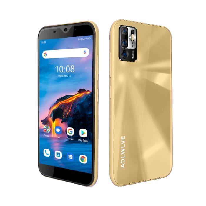 (2G0+32Go) 4G Smartphones 6.0- Écran Caméra 8MP GPS Téléphone portable Debloqué Double SIM Téléphonie