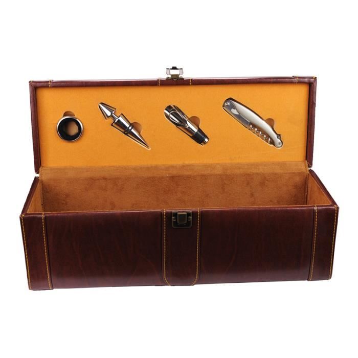 Coffret Similicuir Marron - 1x150cl - coffret