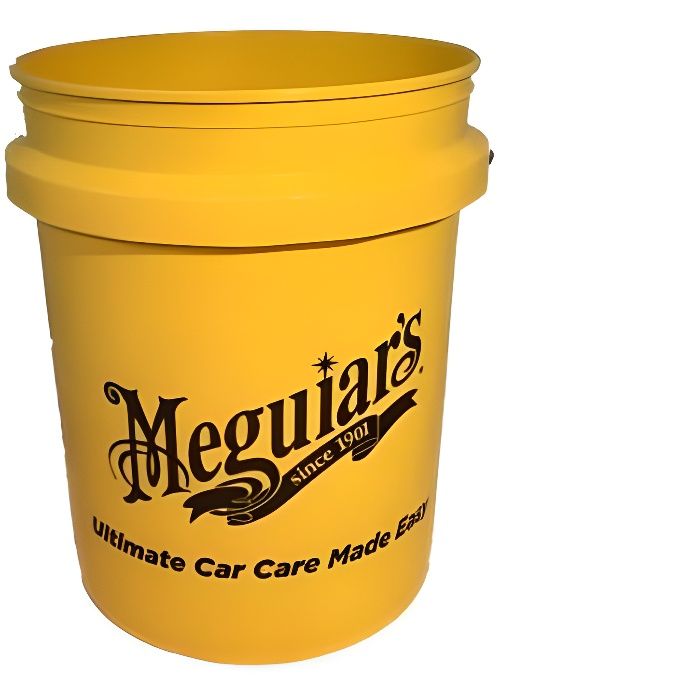 SEAU MEGUIAR'S JAUNE 19L