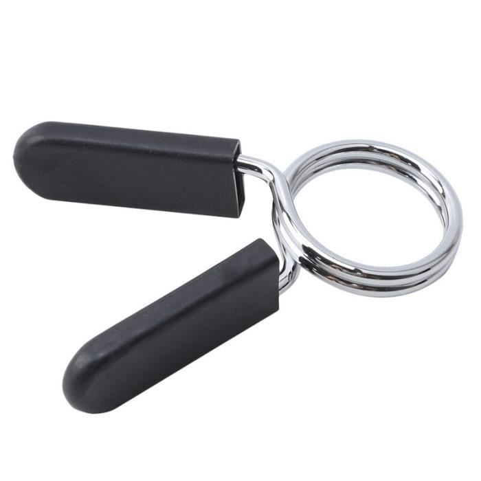 Barbell Lock 2 pièces 30mm haltère gymnastique barre de levage de poids haltère serrure pince ressort - Modèle: 30mm - HSJSZHA08903