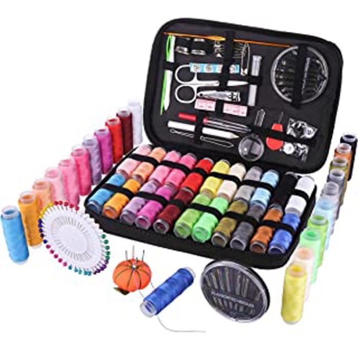 de Couture Baban Set de Couture Complet Professionnel - Accessoires de Couture pour DIY Débutant Portable Necessaire Couture pour Vo