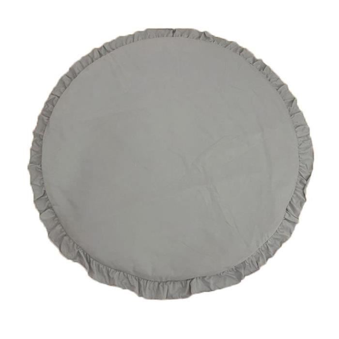 Tapis d'éveil,Nordique nouveau né bébé rembourré tapis de jeu doux coton ramper tapis filles jeu tapis rond tapis de sol - Type 3