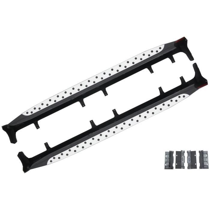 Marchepieds Latéraux pour KIA Sorento II UM 2012-2014 Antidérapant Matériel