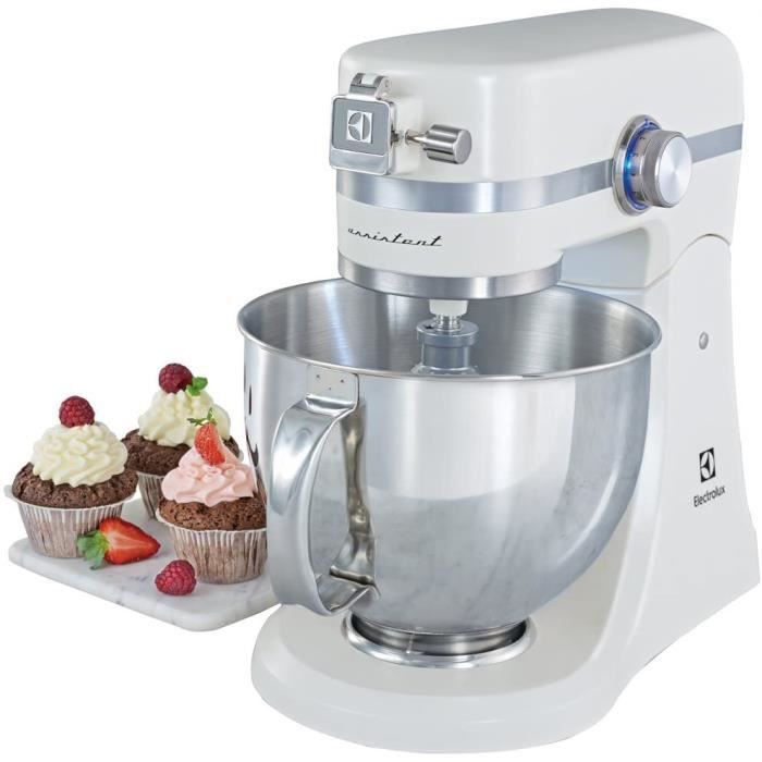 Robot patissier-Electrolux EKM4100 Robot Culinaire Corps en Fonte d&rsquoAluminium Porcelaine 1000 W105