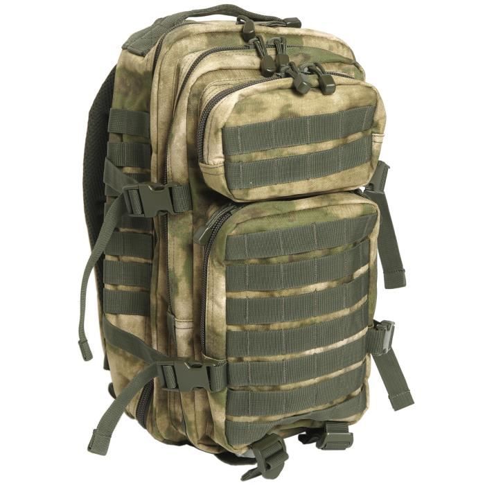 Mil-Tec Molle US Assault Pack Petit MIL-TACS FG - Homme