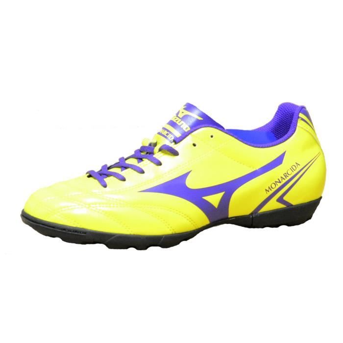 Mizuno Monarcida As Chaussures de football Indoor Cuir Jaune P1GD162467
