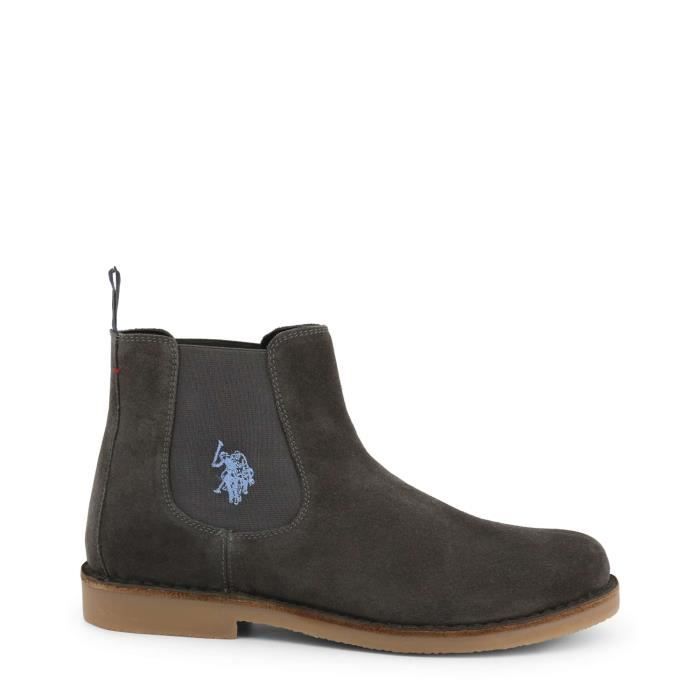 U.S. Polo - Bottines pour homme (MUST3256W4_S9A_GREY) - Gris