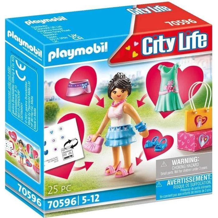 PLAYMOBIL - 70596 - Jeune fille stylée