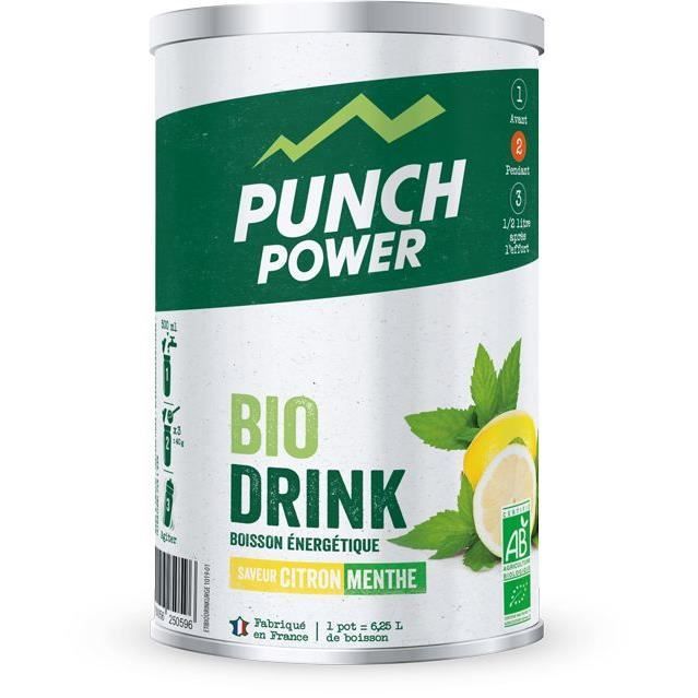 Punch Power Biodrink Citron-Menthe 500g