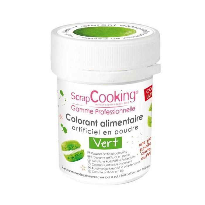 Colorant alimentaire Vert