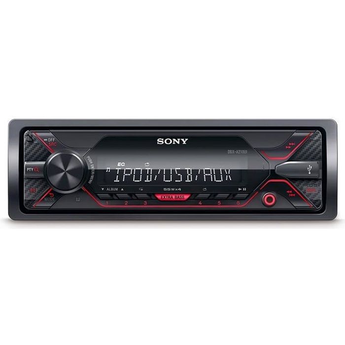 SONY Autoradio DSX-A210 - USB - 4 x 55W - ExtraBass