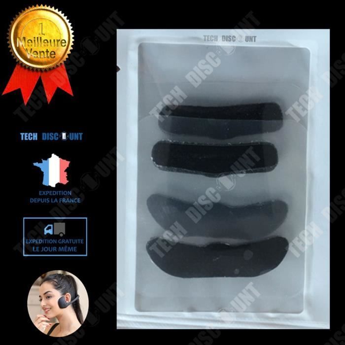 TD® Patch pour électrostimulateur musculaire noir accessoire pour appareil facial coussinet en gel visage massage facial accessoires