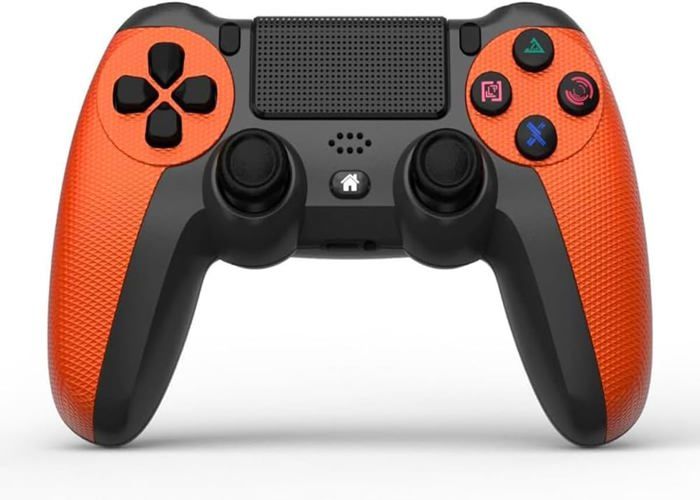 Wireless Controller For Ps4 / Ps3 / PcMobile Dualshock VibrationFonction De Détection 6 AxesLumière LedÉcran Tactile