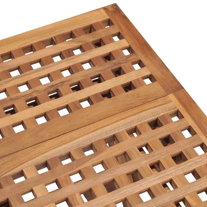 Table de jardin VIDAXL Table pliante 50x50x50 cm Bois de teck solide TT233