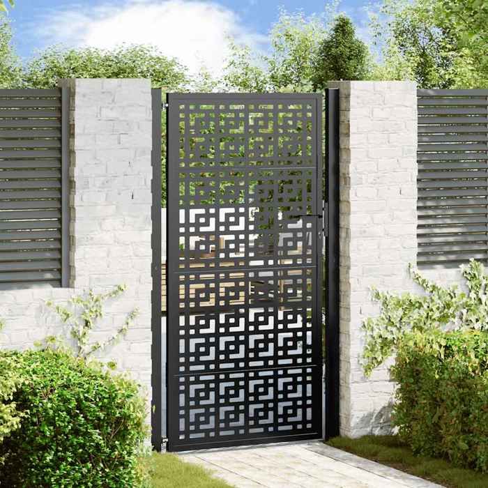 VIDAXL Portail de jardin acier - vue 3