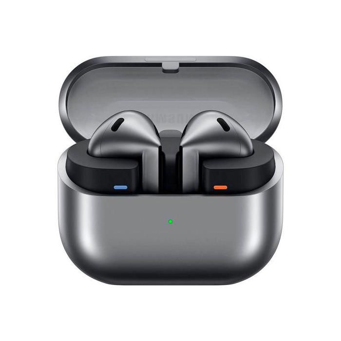 Écouteurs Bluetooth - SAMSUNG - Galaxy Buds3 - Argent - Véritables sans fil - Suppresseur de bruit actif
