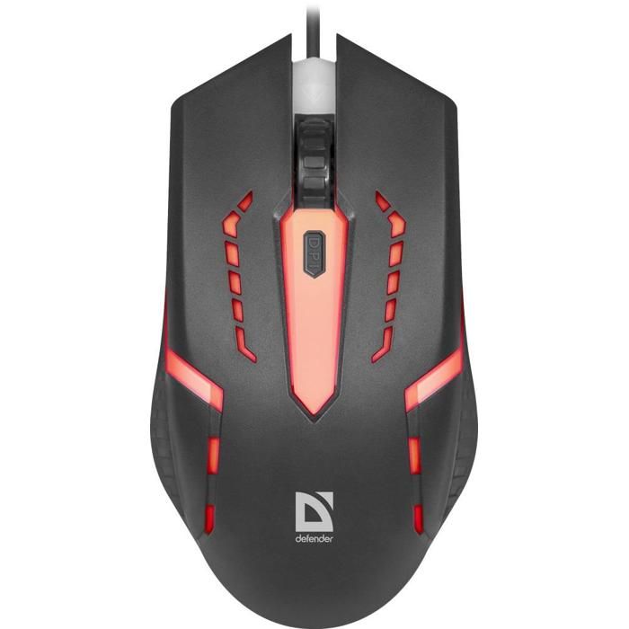 Souris Gaming Defender FLASH MB-600L – Optique 1200 DPI 4 Boutons - vue 5