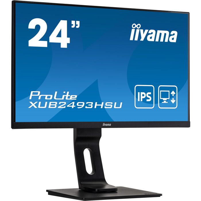 iiyama ProLite XB2493HSU-B1 Monitor 23.8 IPS Full HD 1920x1080 120Hz 1ms Hub USB AMD FreeSync Nero