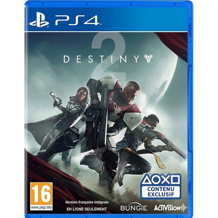 Activision Destiny 2 PS4 PlayStation 4 Jeu De Tir Science-Fiction Fps Coopératif Version Française Intégrale