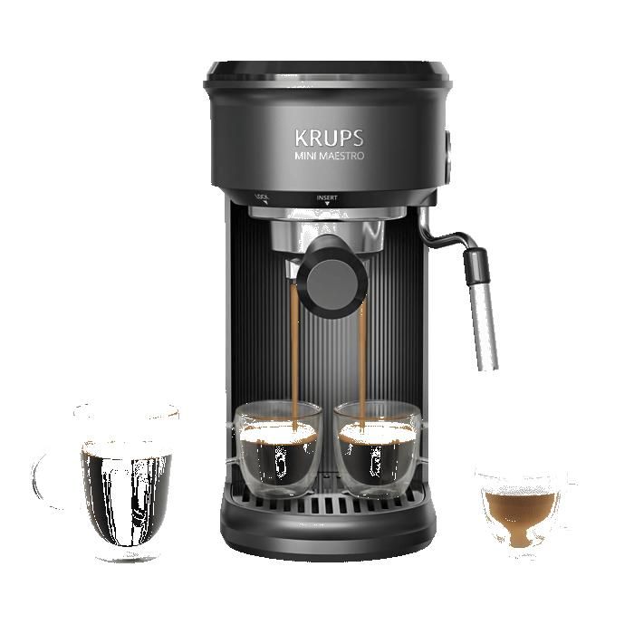 Mini Maestro Machine espresso Ultra-compacte Grande variété de cafés XP3508E0 Mini Maestro Machine espresso Ultra-compacte Grande variété de cafés XP3508E0