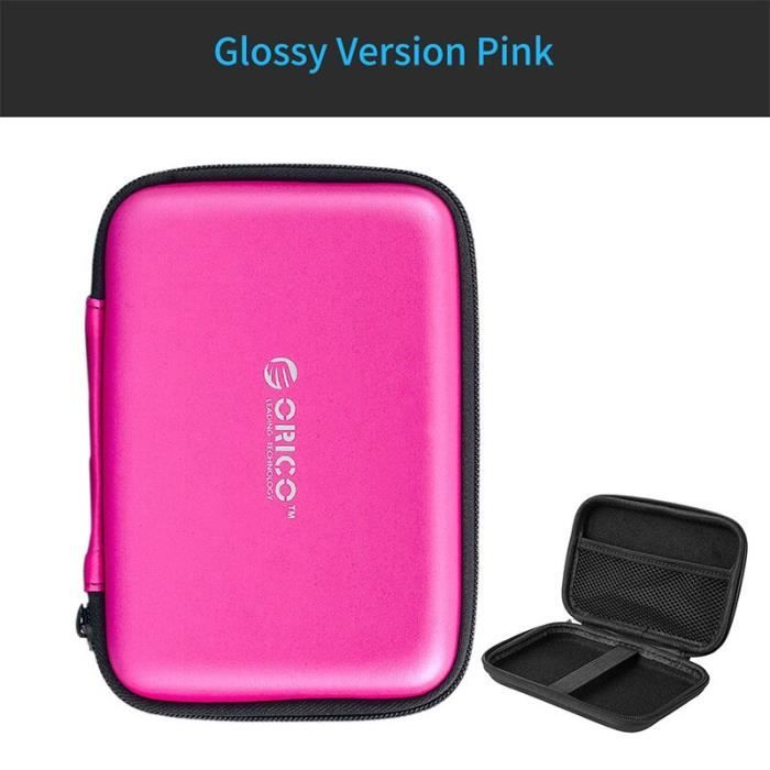 Disque Dur,Pochette Portable Pour Disque Dur Externe De 2.5 Pouces,étui Pour Mini Câble USB