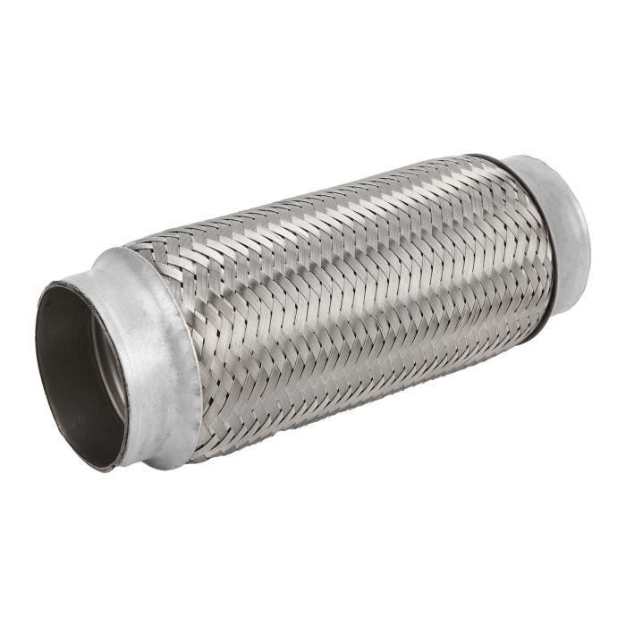 Flexible Tuyau D'Échappement Inoxydable 60x250mm - Tube Tressé Robuste Universel Pour Sprinter W906 Et Autres Véhicules