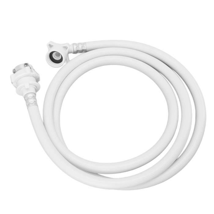 Tuyau D'alimentation Eau Pour Machine à Laver 800 Cm - Raccords BSP 1,9 Cm - Flexible Et Résistant - 4