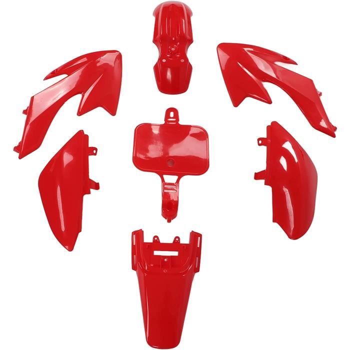Kit Garde-Boue En Plastique Blanc Pour Yamaha PW50 / PY50 – Protection Complète Anti-Éclaboussures
