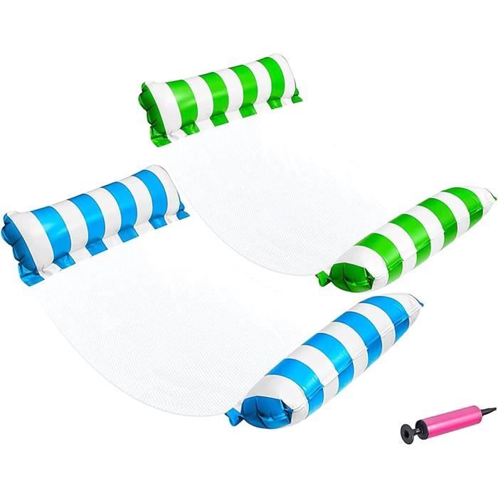 Matelas gonflable - Non spécifié - 4 en 1 - PVC de haute qualité - 125 x 70 cm - Supporte 130 kg
