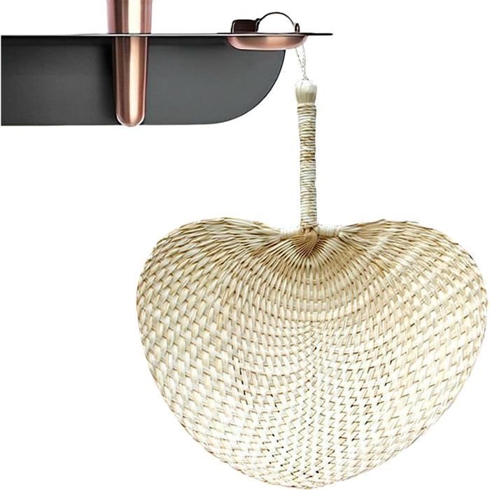 Lot De 20 éventails En Papier Coeur Blanc - Décoration De Mariage Ou Giveaway - Idéal Pour Cérémonie, Fête, Anniversaire