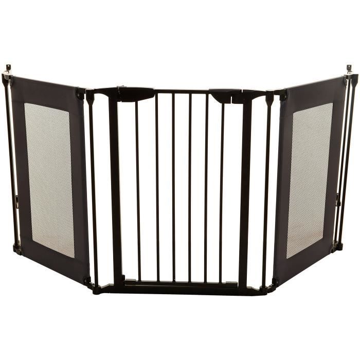 Barrière de sécurité DREAMBABY DENVER 3 panneaux 85 5 200 x 74 cm Bidirectionnel