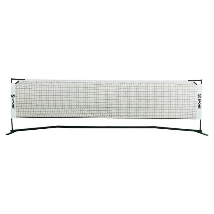 Filet De Tennis Portable Pour Enfants & Adultes – 3 Tailles (3,1m à 6,1m) – Idéal Jardin, Plage, Badminton, Pickleball