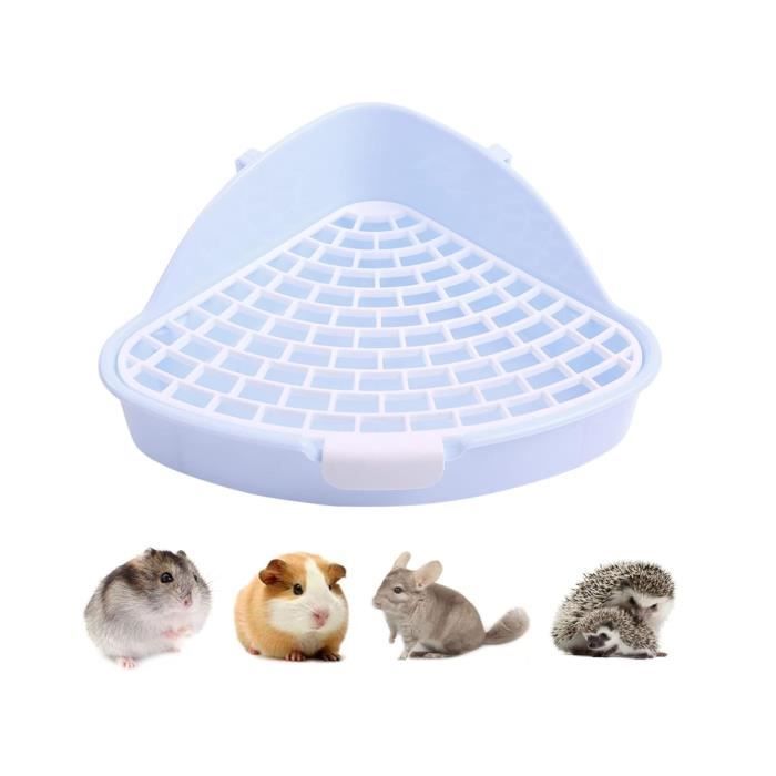 Bac à litière pour Lapin Toilettes pour Animaux de Compagnie Bac a Litiere Lapin bac à Litière Lapin Bac Entraîneur de Pot - sh