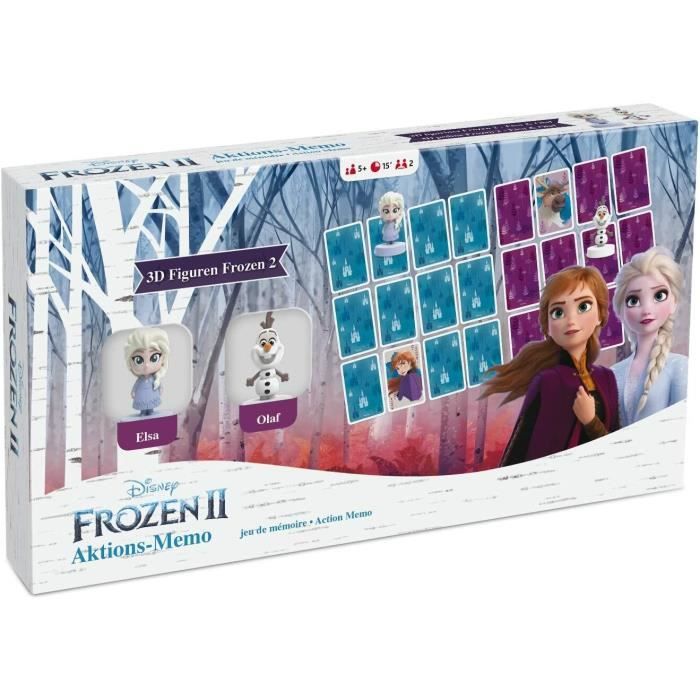 Jeu de société - LA REINE DES NEIGES - La Reine des Neiges 2 - Mémo ...