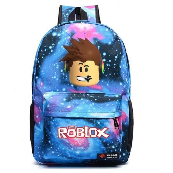 Sac à Dos Roblox Pour Enfants/Ados - Avec Boîte à Crayons - Imperméable - Pour École, Voyage Ou Sport