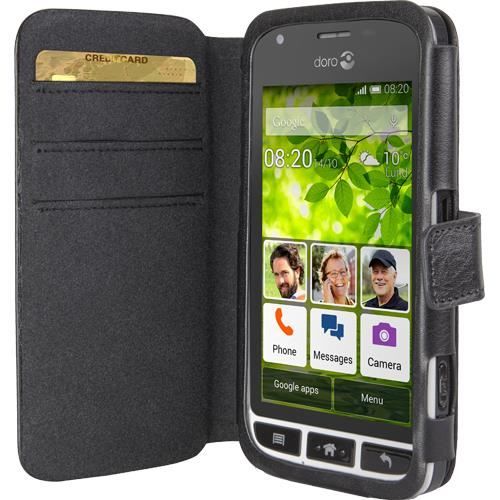 Étui Ceinture Horizontal Oxford Pour Doro 1360 1361, Alcatel Et Smartphones Similaires - Orange