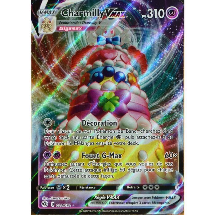 Carte Pokemon 023 073 Charmilly Vmax X Eb3 5 La Voie Du Maitre Neuf Fr Achat Vente Carte A Collectionner Cdiscount