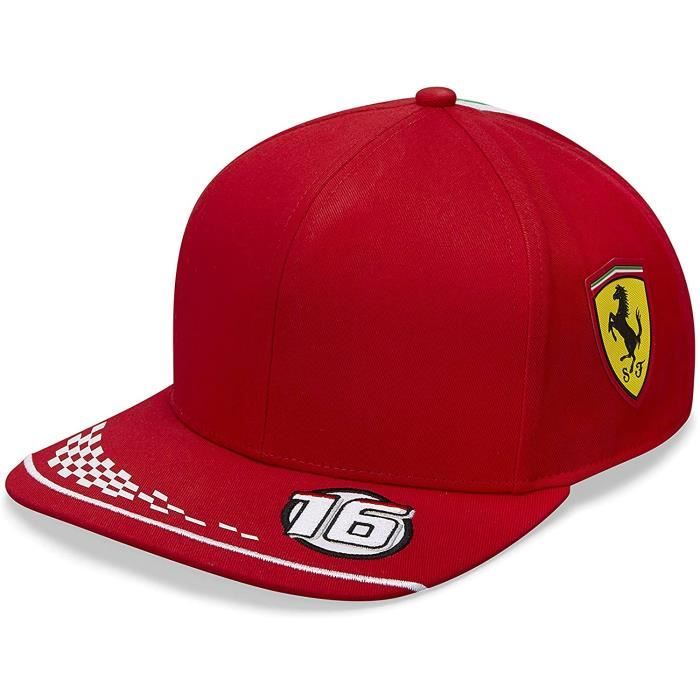 Casquette Plate Enfant Ferrari Scuderia F1 Team Charles Leclerc 16 Cdiscount Pret A Porter Casquette Plate Enfant Ferrari Scuderia F1 Team Charles Leclerc 16 Cdiscount Pret A Porter