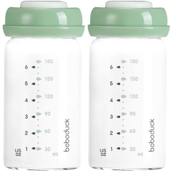 2 Pièces En Verre Bouteilles De Stockage Du Lait Maternel Largebouche De  Stockage De Lait Collection Au Congélateur De Stocka 20 - Cdiscount  Puériculture & Eveil Bébé
