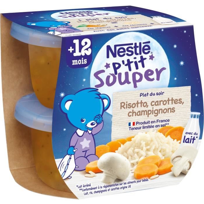 Nestle Ptit Souper Plat Du Soir Risotto Aux Champignons Avec Du Lait 2x0 G Des 12 Mois Achat Vente Plats Cuisines Nestle Ptit Souper Plat Du Soir Risotto Nestle Ptit Souper Plat Du Soir Risotto Aux Champignons Avec Du Lait 2x0 G Des 12 Mois Achat Vente Plats Cuisines Nestle Ptit Souper Plat Du Soir Risotto