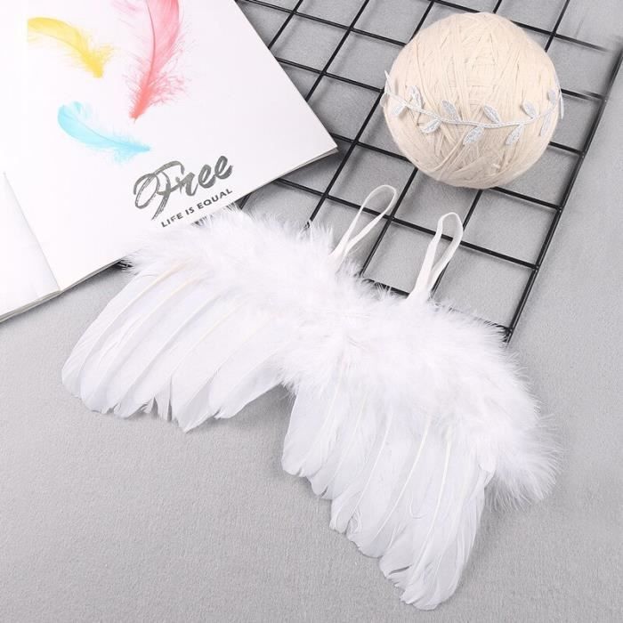 Pince à Cheveux Vintage Années 90 - Ange De Noël Avec Ailes Et Nœud - Occasion