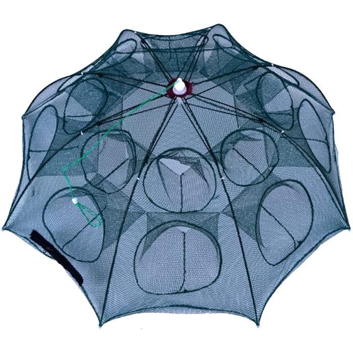 Lot De 2 Pièges à Appâts Pour Pêche - Filets Plaçables Pour Crabes, Ménés, Écrevisses Et Crevettes