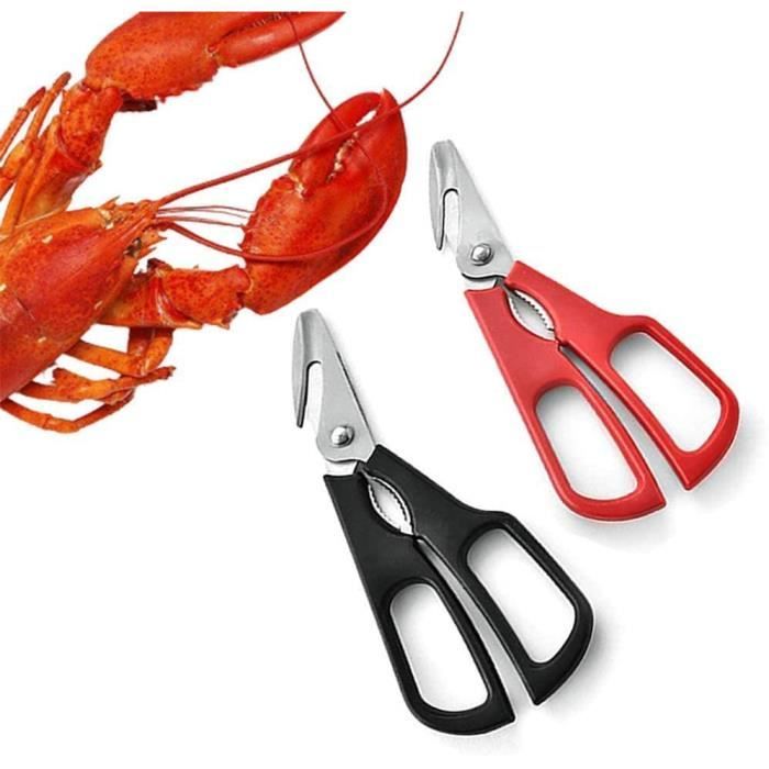 Ciseaux De Cuisine Robustes - Ciseau Acier Inoxydable Avec Étui De Protection En Metal