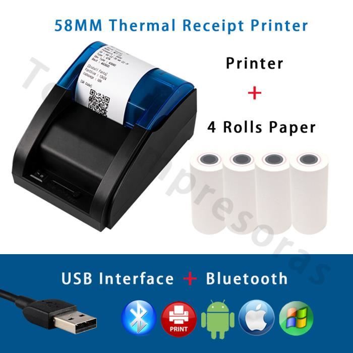 Serveur D'impression Bluetooth WiFi Ethernet XUJIAN - Transforme Imprimante USB En Imprimante Réseau Sans Fil