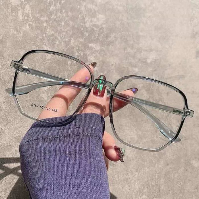 Bleu Dioptrie 1 De Myopie Pour Hommes Et Femmes, Transparentes, Anti Lumière Bleue