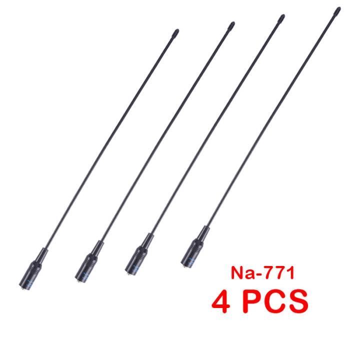 Antenne Double VHF/UHF Avec Connecteurs BNC Femelle Et SMA Femelle - Pour Talkies-walkies, Neuf