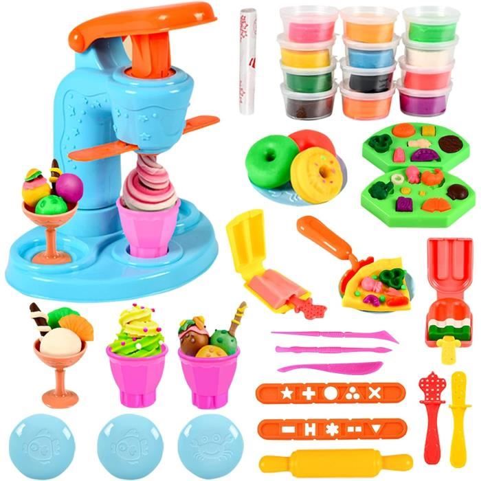 MKAKYES Pate A Modeler, 16 Pots de Pate à Modeler avec 18 Outils, Jouet avec Pâte à Modeler pour Enfants, Jouet Créatif pour Enfants dès 3 Ans, Cadeau pour Anniversaire MKAKYES Pate A Modeler, 16 Pots de Pate à Modeler avec 18 Outils, Jouet avec Pâte à Modeler pour Enfants, Jouet Créatif pour Enfants dès 3 Ans, Cadeau pour Anniversaire