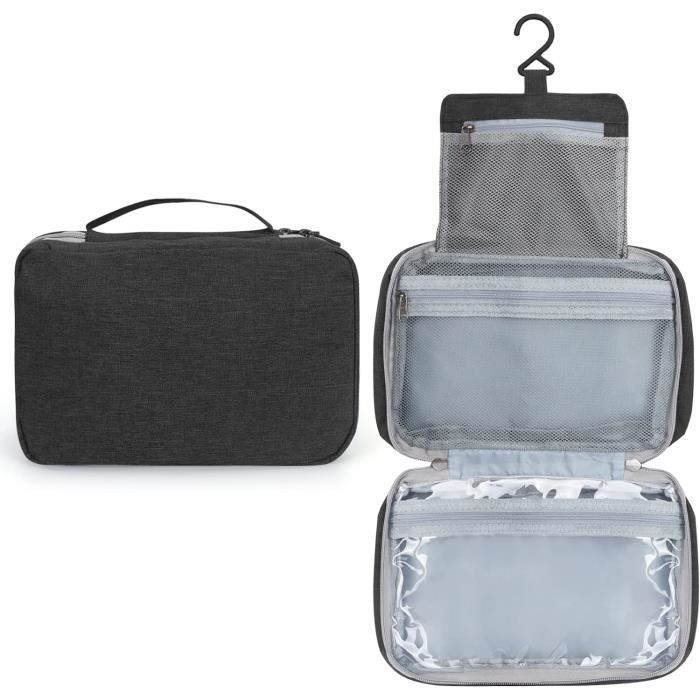 Trousse De Toilette Homme à Suspendre Grand Format & Voyage Paisible