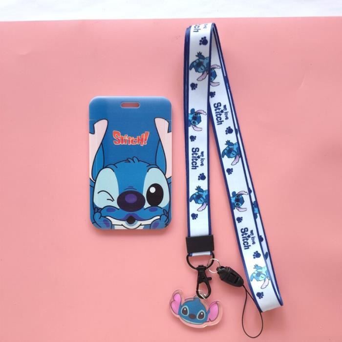 Porte-Cartes R47T7 Identification Card Holder Lilo & Stitch Campus Hanging  Neck Long Rope Card Cover Monsters University Card Protec - Cdiscount